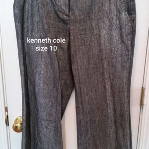 Kenneth Cole silver jeans,  size 10, great condition,  smoke free